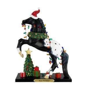 Trail of Painted Ponies from Enesco Appy Holidays Christmas Figurine 9 