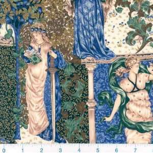  45 Wide William Morris Maiden Goddess Garden Fabric By 
