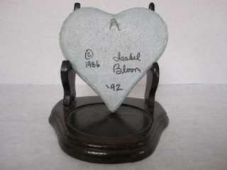 ISABEL BLOOM WALL HANGING HEART 1986 92  