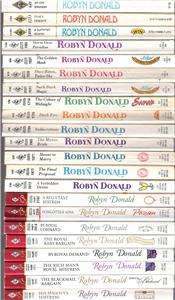 22 book lot Robyn Donald Harlequin Presents romance less than $1.14 