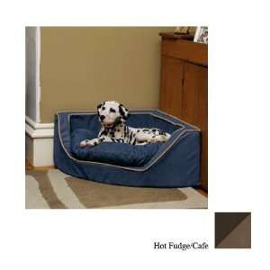  Snoozer Luxury Corner Pet Bed, Large, Hot Fudge/Cafe: Pet 