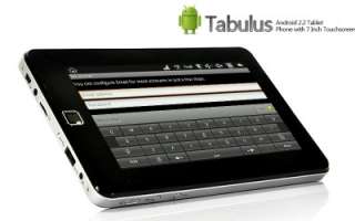 Tabulus teléfono androide de 2.2 tabletas con 7/Pantalla WiFi 