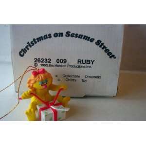    Grolier Sesame Street Ornament   Ruby   1993: Everything Else