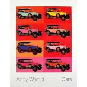  Mercedes Typ 400 1925 by Andy Warhol. size 27.5 inches 
