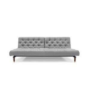   Chesterfield Sofa Bed Light Grey Ifelt by Innovation