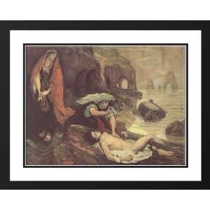  Brown, Ford Madox 36x28 Framed and Double Matted Don Juan 
