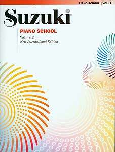 Suzuki Piano School International Edition Book   Vol 2  