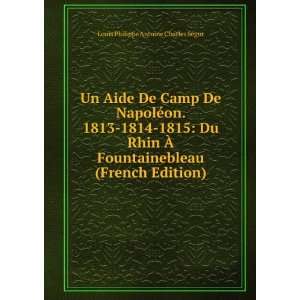   (French Edition) Louis Philippe Antoine Charles SÃ©gur Books