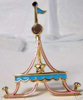 SPECIAL CIRCUS TENT EASEL SHOWN WITH MAGNETIC PIN HOLDER DETACHED. 2 