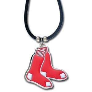 com MLB Logo Pendant Boston Red Sox Hand Enameled Vibrant Color Easy 