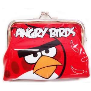  ANGRY BIRDS RED BIRD METAL CLIP COIN PURSE Everything 