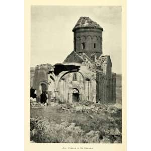  1906 Print Ancient Ruined St. Gregory Church Ani Turkey 