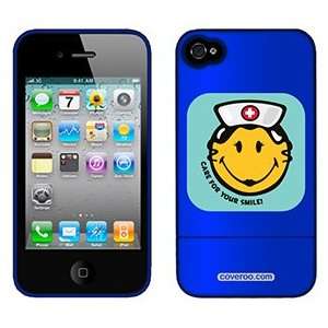  Smiley World Nurse on Verizon iPhone 4 Case by Coveroo 