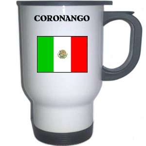  Mexico   CORONANGO White Stainless Steel Mug: Everything 