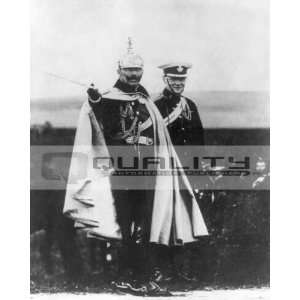 1916 Winston Churchill & Kaiser Wilhelm during World War One [11 x 14 