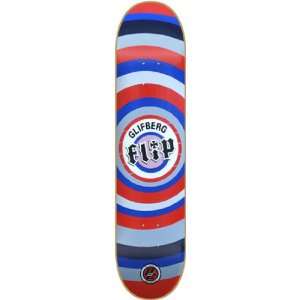  Flip Glifberg P2 Logo Skateboard Deck   8.25 Sports 