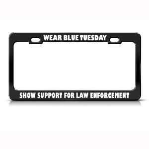   Law Enforcement Political license plate frame Tag Holder Automotive