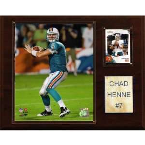  NFL Chad Henne Miami Dolphins Player Plaque