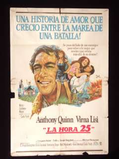 THE 25th HOUR * ANTHONY QUINN * VIRNA LISI * ARGENTINE  
