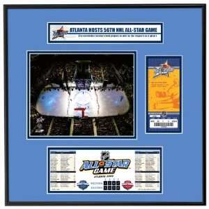   All Star Game Ticket Frame Jr.   Atlanta Thrashers: Sports & Outdoors