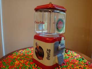 Vintage 1950s Oak *COCA COLA* Gumball & Candy Vending Machine Soda 