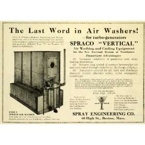   Vertical Cooling Equipment Laundry Spray Engineering   Original Print