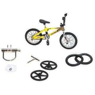 Return   Flick Trix Finger Bikes Huffy Enigma in Yellow and Gold by 