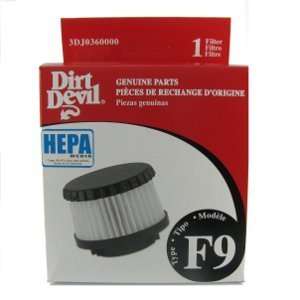  Dirt Devil F9 Vacuum Filter for Classic Hand Vac: Home 