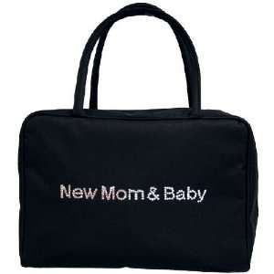  Mama & Bambino Black New Mom Baby Bag Hospital Travel 