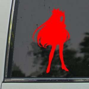 Sailor Moon Red Decal Sailor Venus Truck Window Red 