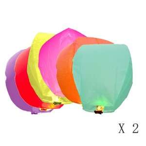  Sky Lanterns for Party Celebration   12 Pieces, Assorted 