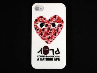   Ape x PLAY COMME des GARCONS iPhone 4 4S Hard Case Style B  