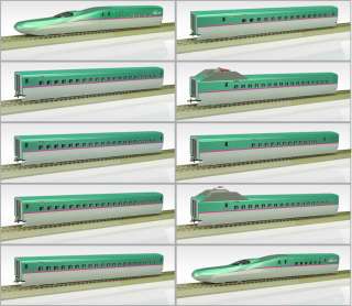 ENDO HO Scale : JR Shinkansen Bullet Train Series E5 Hayabusa 10 Car 