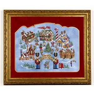  Santas North Pole   Cross Stitch Pattern: Arts, Crafts 