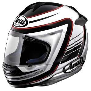  Arai Vector 2 Stripe Helmet   Color  White   Size  2XL 