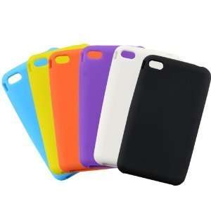 of 6 Silicone iPhone Case Cover Skins Ultra Slim Finish for iPhone 5G 