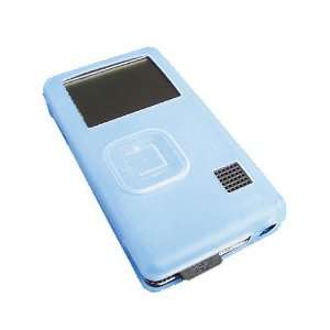    Skque Blue Silicone Skin Case for Creative Vado HD Electronics