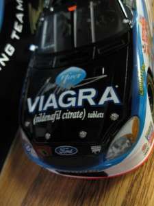 2002 1/24 Mark Martin #6 Viagra Auto/Signed Owners Car  