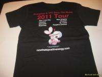 Small Graphic Tee Tshirt Black Energizer Bunny VH1 2011 Tour Shirt NEW