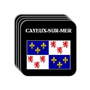 Picardie (Picardy)   CAYEUX SUR MER Set of 4 Mini Mousepad Coasters