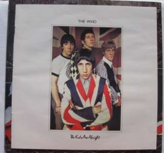 THE WHO The Kids Are Alright 2 LP set W/ booklet 1979  