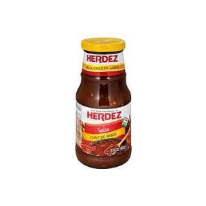  Herdez, Salsa Chile Arbol, 16 OZ (Pack of 12) Health 