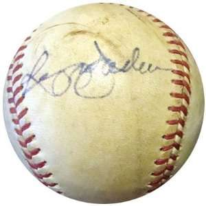  Reggie Jackson Autographed Game Used AL MacPhail Baseball 