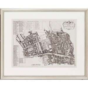  Quays of London by Unknown Architecturals Art (Set of 5 