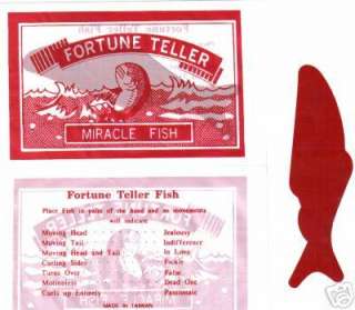 144 Fortune Teller Fish Party Favors Vending REALLY FUN  