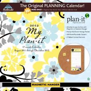    My Plan it Floral 2012 Plan it Wall Calendar