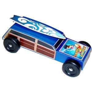  Woody Surf Wagon Pinewood Derby Car Kit: Toys & Games