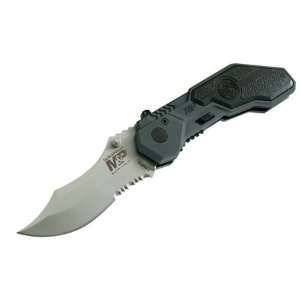  SW Military Police Scooped Back Drop Serrated Edge T6061 