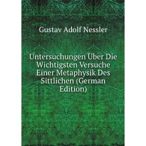   (German Edition) (9785877311640) Gustav Adolf Nessler Books