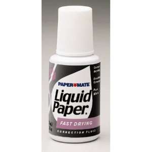  Paper Mate(R) Liquid Paper(R) Correction Fluid, Fast Dry 